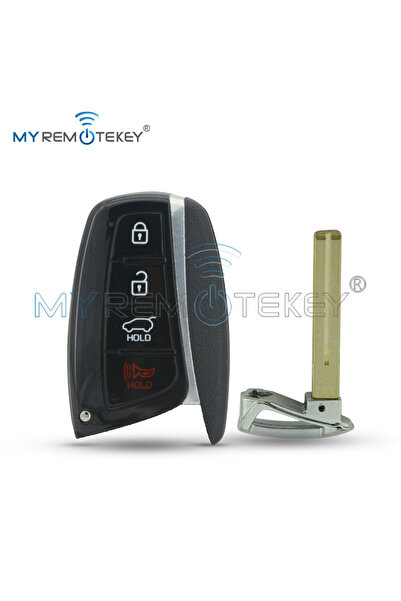 Choice B REMTEKEY Smart Key case 4 button for Hyundai Santa Fe 2015-2018 FCC ...