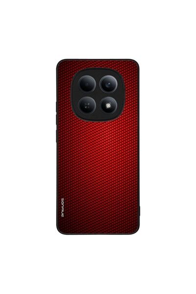 Sonique Θήκη Carbon Series για Xiaomi Redmi Note 15 4G Κόκκινο