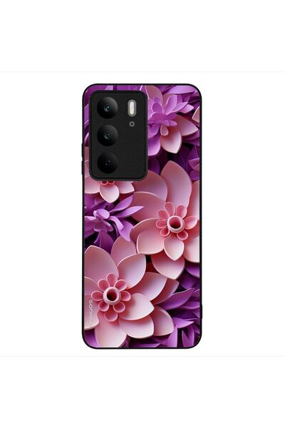 Sonique Θήκη 3D Flower Series για Realme C75 4G Ροζ