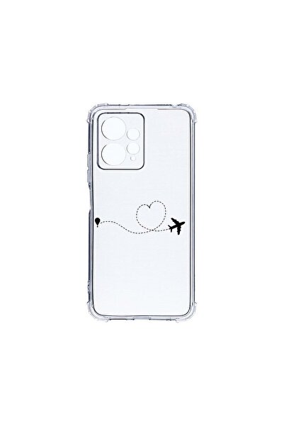 bestcase Противоударен калъф 1.5ММ, съвместим с Xiaomi Redmi Note 12 4G, Love...