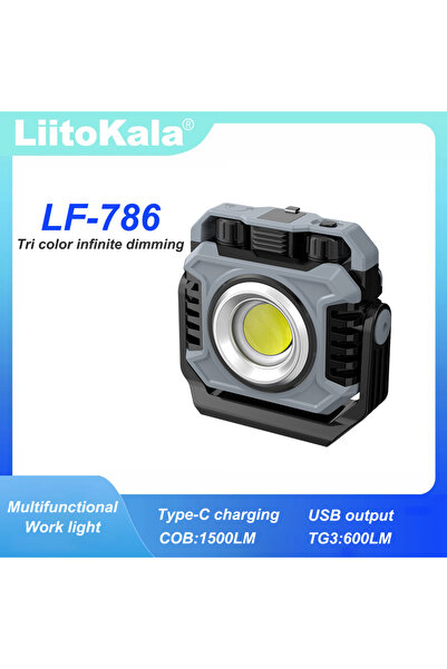 Choice1 liitokala LF-786 LiitoKala LF-786 Rechargeable Work Light Durable End...