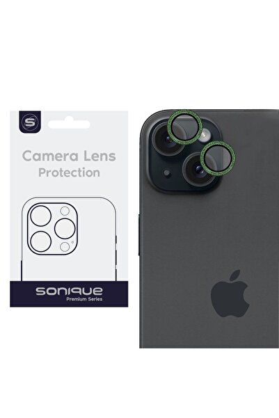 Sonique Προστασία Κάμερας με Γκλίτερ για τον Φακό Pro Apple iPhone 15 / iPhon...