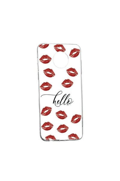 bestcase Husa Silicon Compatibila cu Xiaomi Redmi Note 9 Pro 5G, Kisses, rezi...