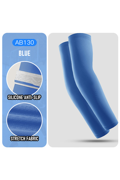 Choice8 L 2 piece-AB130-BU 1/2 Pieces Sports Elbow Support Sleeve Arm Protect...