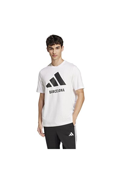 adidas Ανδρικό Κοντομάνικο Μπλουζάκι Βαρκελώνης Μεγέθους M