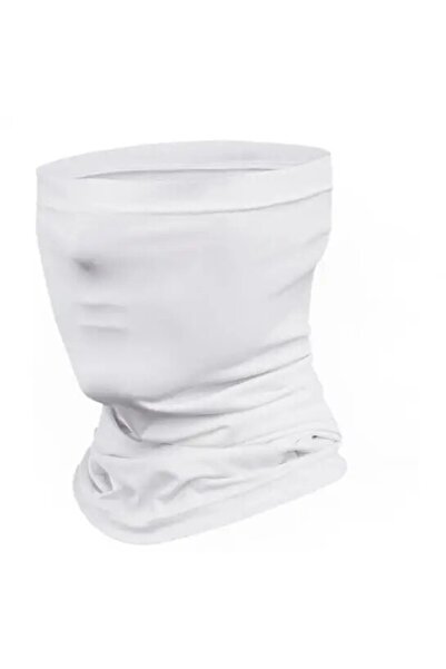 Choice1 White Summer Cycling Face Cover Mask Ice Silk Anti UV Scarf Headband ...