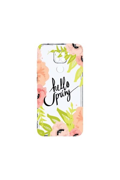 bestcase Прозрачен силиконов калъф 2ММ, съвместим с Xiaomi Redmi Note 9, Hell...