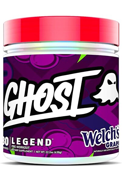 Ghost Legend Pre-Workout Powder, Welch's Grape - 30 Servings – Pre-Workout fo...