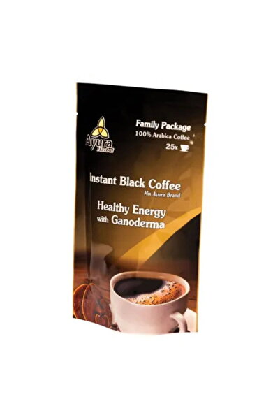 Ayura Cafea neagra instant cu Ganoderma Family package, 100g