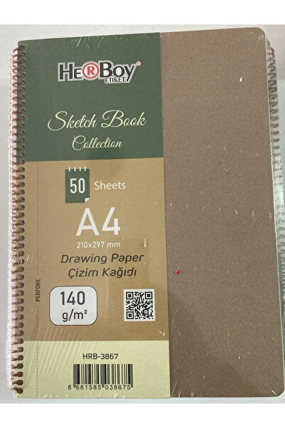 Herboy كتلة رسم A5 140 جرام - Hrb-3870