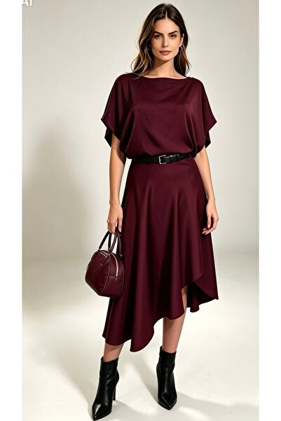 SARE ERKMEN Chanel Satin Women's Graduation Wedding Engagement Casual Evening...