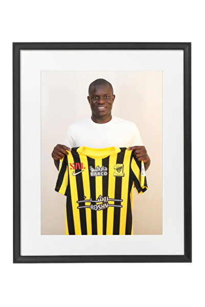 Boomah Accessories NGolo Kante Al Ittihad Poster with Frame 50x40cm