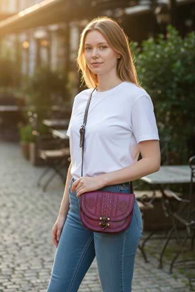 MelAlp Women's Genuine Leather Shoulder Bag Handmade