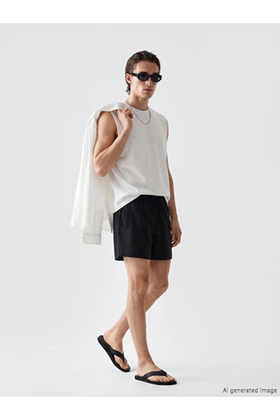 LC Waikiki Rmz Gi̇yi̇m Farkiyla Short Length Men's Swim Shorts