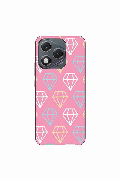 OEM Husa compatibila cu Honor 400 Lite Silicon Gel Tpu Model Diamond Pattern ...