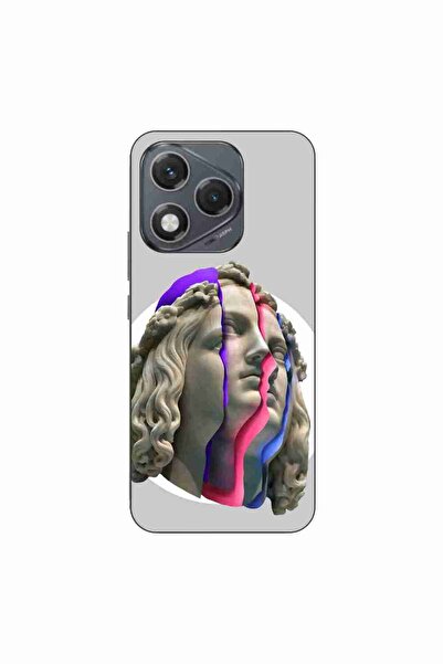 OEM Husa compatibila cu Honor 400 Lite Silicon Gel Tpu Model Neon Ruins