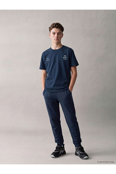 LC Waikiki Rmz Gi̇yi̇m Farkiyla Boy's Jo Jogger Pants Tracksuit Bottoms
