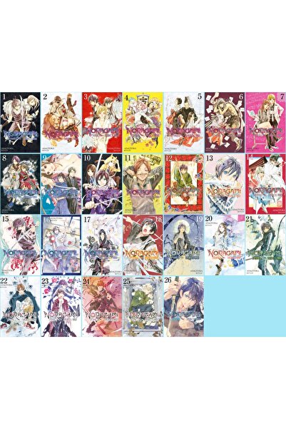 Gerekli Şeyler Yayıncılık Noragami 1-26. Ciltler Türkçe Manga Seti