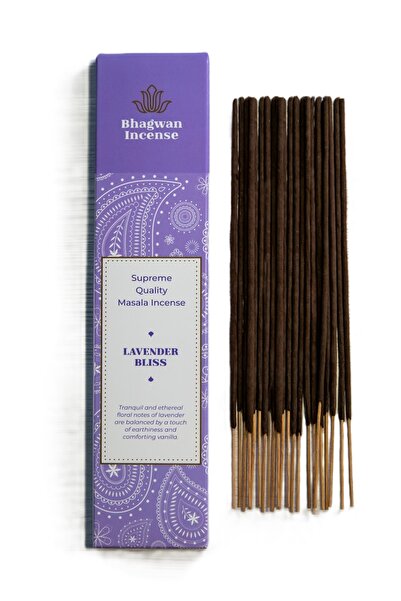 Bhagwan Incense Extaz de Lavandă - bețișoare parfumate masala naturale premiu...