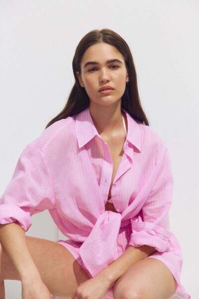 H&M Cotton beach shirt