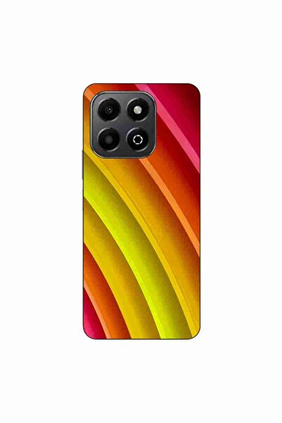 OEM Husa compatibila cu Honor X6b Silicon Gel Tpu Model Abstract Stripes