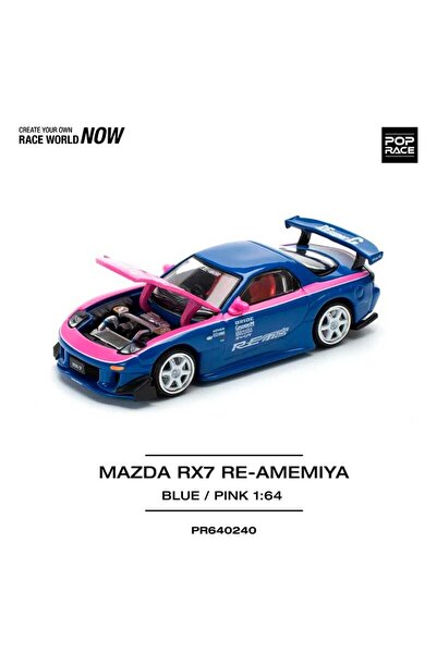 HOT WHEELS Pop Race Mazda RX7 Re-Amemiya Mavi