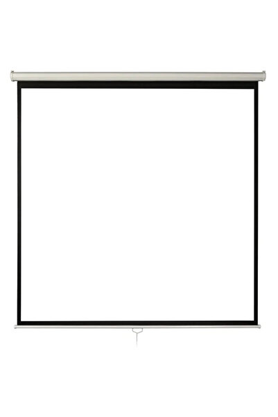 blackmount Ecran de proiecție manual, perete/tavan, 180 x 180 cm, BlackMount,...