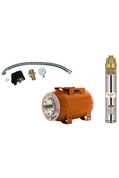 RURIS Kit pompă, Dunarea 24 hydrophore, 750 W, corp din oțel inoxidabil