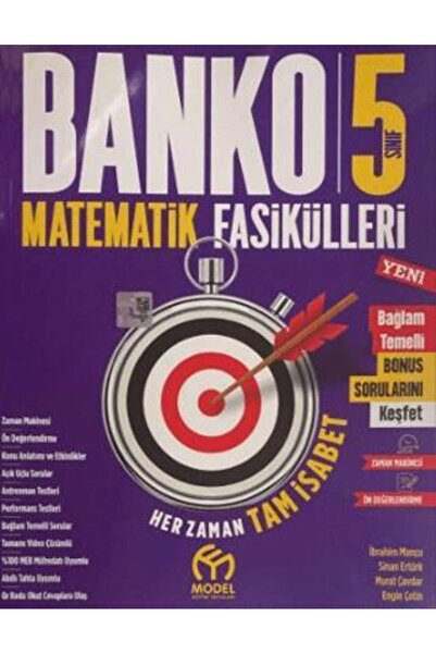MODEL EĞİTİM YAYINCILIK 5. Sınıf Banko Matematik Fasikülleri