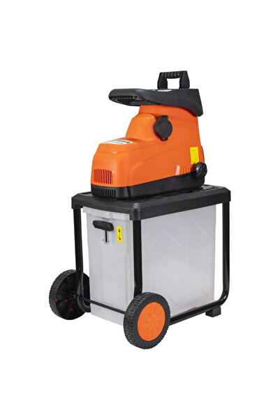 RURIS Tocător electric de crengi și deșeuri vegetale ST200S, 2800W, diametru ...