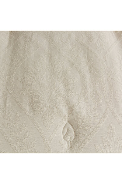 Bleco Cut Flower Milk Velvet Bedding Set, Luxury Jacquard Bed Linens