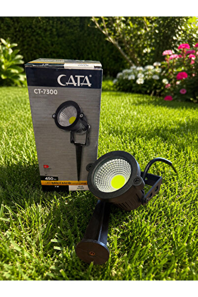 Cata 7W LED KAZIKLI BAHÇE ARMATÜRÜ CT-7300-YEŞİL IŞIK
