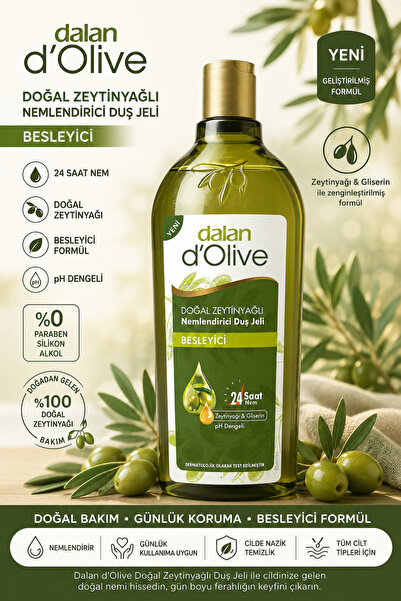 Dalan D'Olive Zeytinyağlı Duş Jeli 400 ml