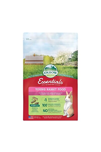 Oxbow Essentials Young Rabbit Πλήρης Τροφή Κουνελιών 4.54kg