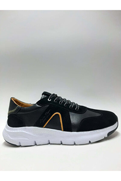 Luis Figo Genuine Leather Lace-Up Large Size (45-46...) Men's Shoes