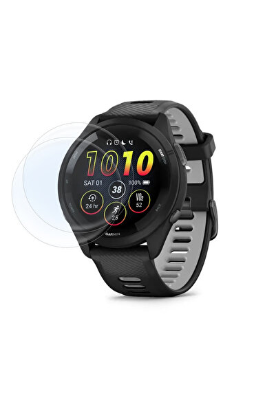 Phonextra واقي شاشة نانو 9H متوافق مع جهاز Garmin Forerunner 265 مقاس 46 ملم،...