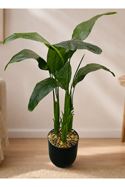 Cady One Artificial Decorative Tree with Large Pot Dense Green Leaves Attract...