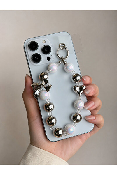 FİŞNEİLETİŞİM JANJAN BALONCUK HALKA BİLEZİKLİ TEŞEFON CHARMI TELEFON İPİ