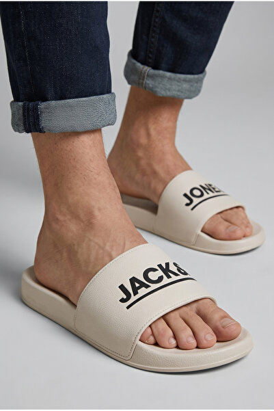 Jack & Jones J&J Logo Molded Men's Casual and Beach Pool Slippers