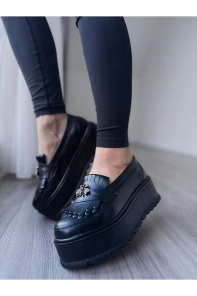 Moldo Shoes Pantofi Miranda casual negru,PIele naturala
