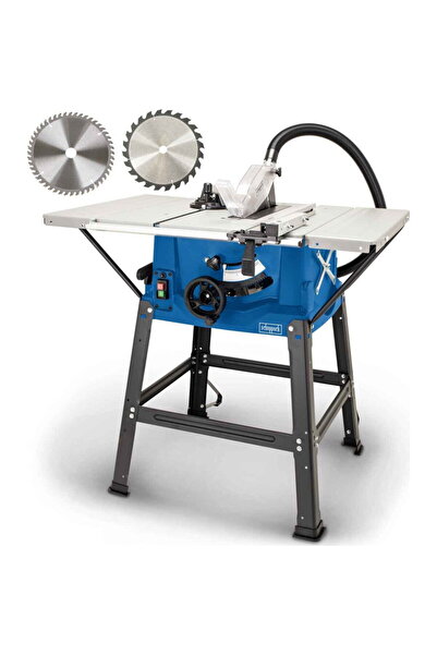 Scheppach Table saw 2000 W, 250 mm disc diameter, 220-240 V, 0°-45° cutting a...