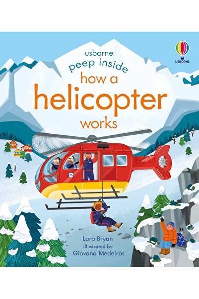 Usborne Peep Inside How a Helicopter Works