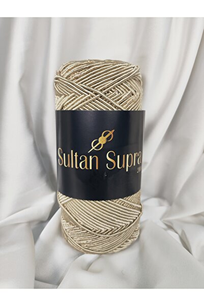 Sultan Supra Cream Hand Knitting Yarn 200Gr.-200Mt. (1 Piece) - Color: 3226