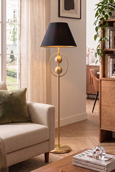 Vinner Modern Statik Eskitme Gold Lambader Salon Tipi Tasarım 2 Küre Detaylı ...