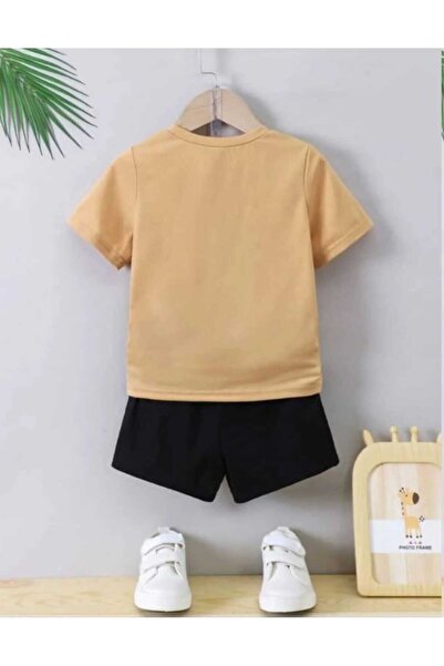 NC Nicee Clothes YAZLIK ÇOÇUK TİŞÖRT ŞORT UNİSEX ( TOP BASKII