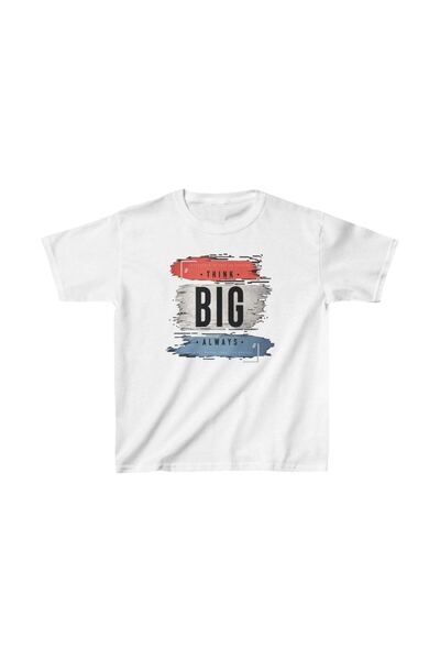 Mariposa Secret Unisex Kids Printed T-Shirt - White