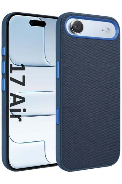 Margoun Vegan Leather Case for iPhone 17 Air - Slim Protective Back Cover wit...