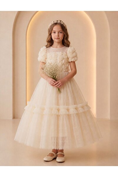 esmagül kids GÜL APLİKELİ