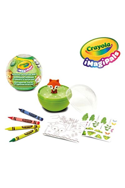 Crayola Set de desen Imagipals cu animal și radieră surpriză, Blind Box