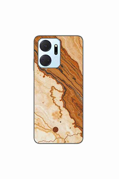 OEM Husa compatibila cu Honor X7a Silicon Gel Tpu Model Caramel Marble Dream